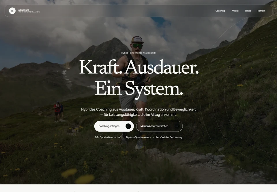 Startseite von Lukas Ludl