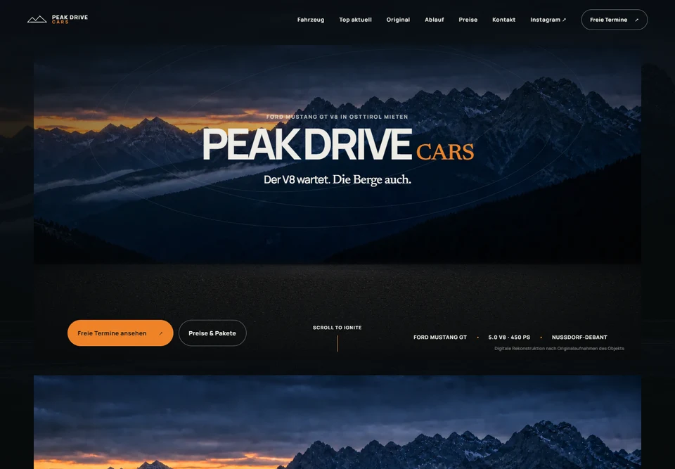 Startseite von Peak Drive Cars